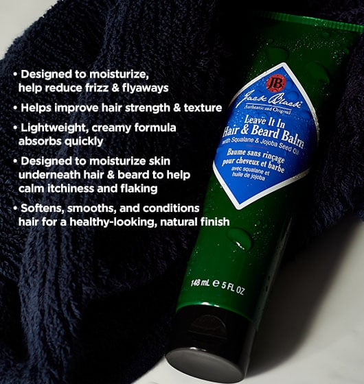 Leave it in Hair & Beard Balm Jack Black