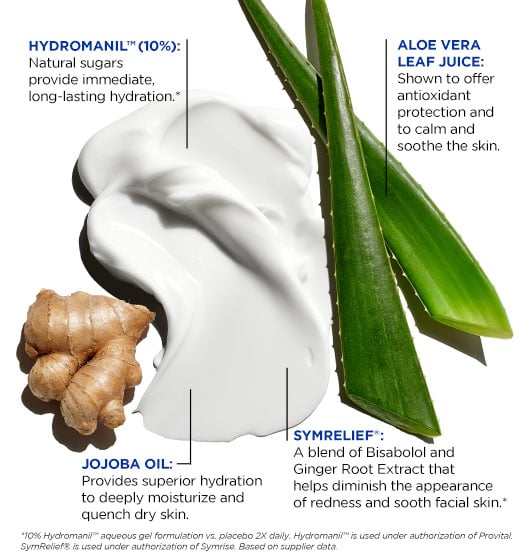 Dry Erase™ Ultra-Calming Face Cream with Hydromanil™, Ginger Root, Vitamins C & E 2016