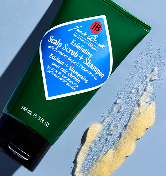 Exfoliating Scalp Scrub + Shampoo Jack Black