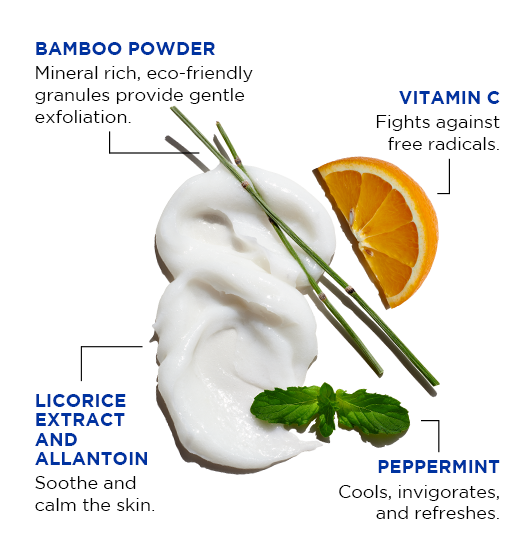 Face Buff Energizing Scrub with Vitamin C & Menthol 1008