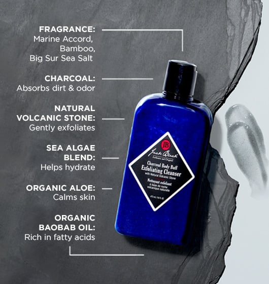 Charcoal Body Buff Exfoliating Cleanser