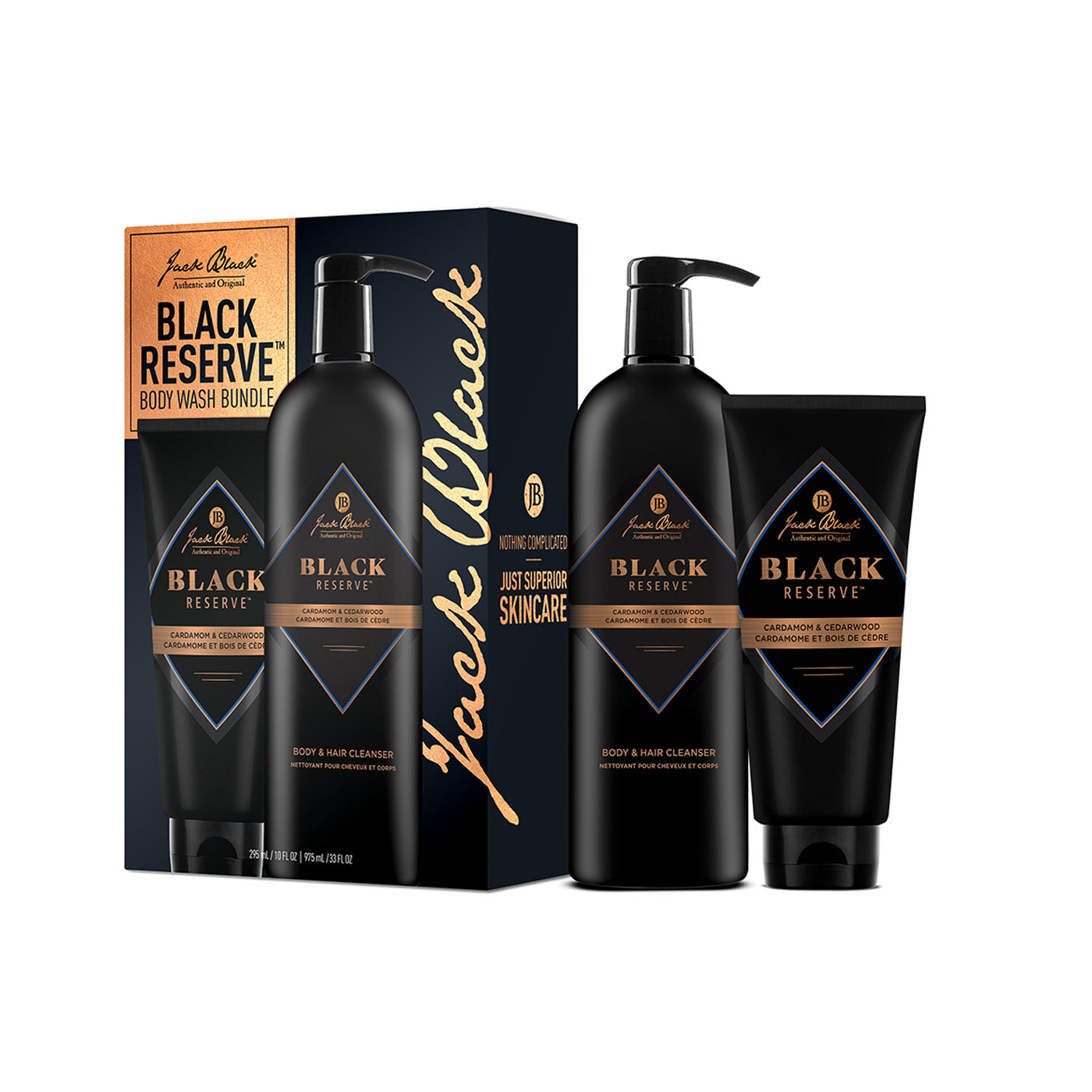Black Reserve Body Wash Bundle