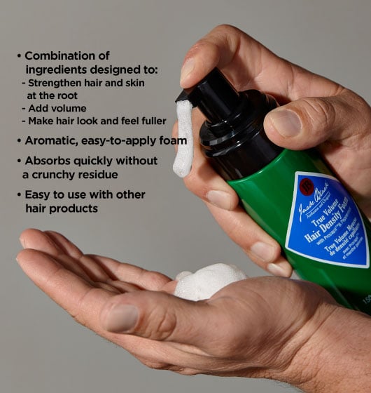  True Volume Hair Density Foam Jack Black