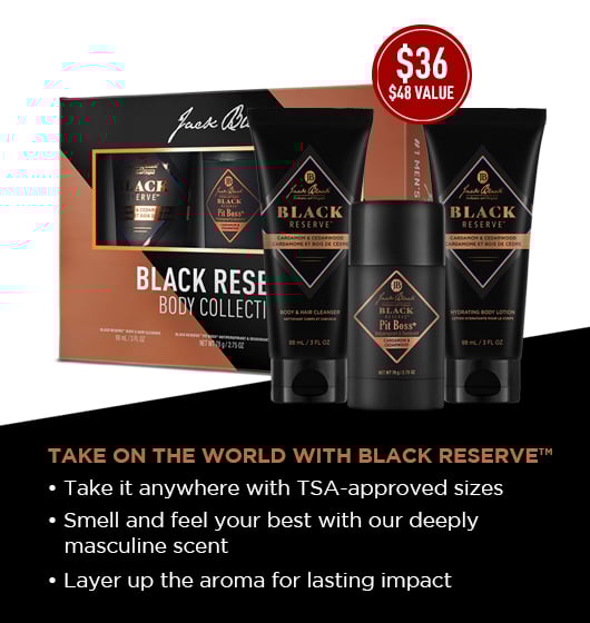  Black Reserve™ Body Collection