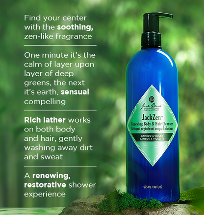 JackZen™  Renewing Body & Hair Cleanser