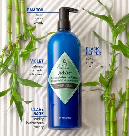 JackZen™  Renewing Body & Hair Cleanser