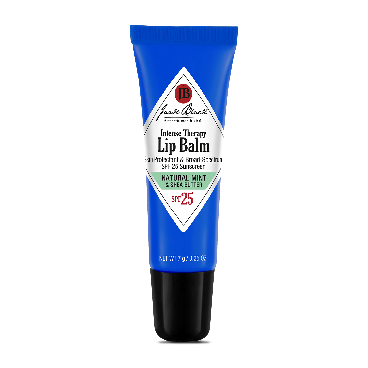 Jack Black Intense Therapy Lip Balm SPF 25 Natural Mint & Shea Butter