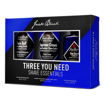 Three You Need Shave Essentials