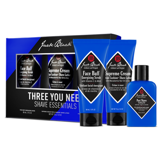 Three You Need Shave Essentials