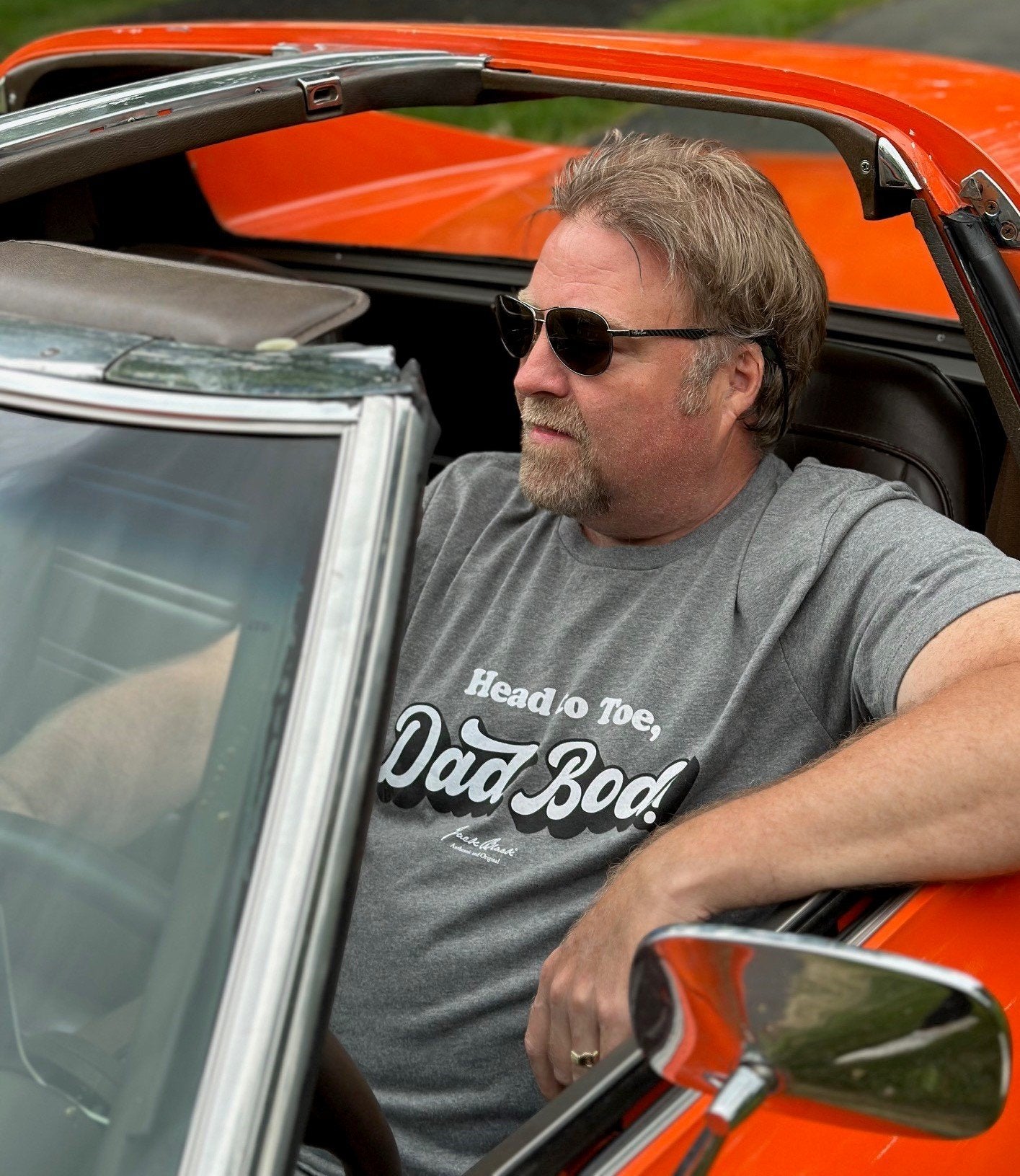   NORMAN ROSCOE DAD BOD T-SHIRT Jack Black